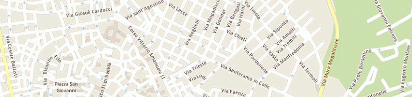 Mappa della impresa caffe' viennese di valenzano e c snc a ALTAMURA