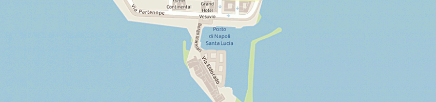 Mappa della impresa centro nautico slucia srl a NAPOLI