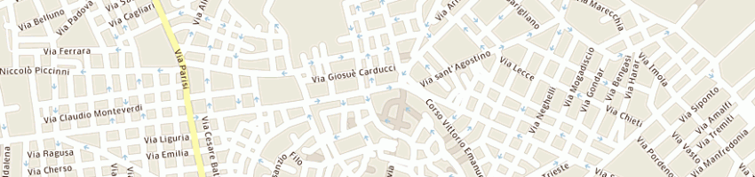 Mappa della impresa flli romeo snc di romeo gaetano a BARI
