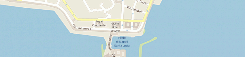 Mappa della impresa albergo astoria di borrelli rita a NAPOLI