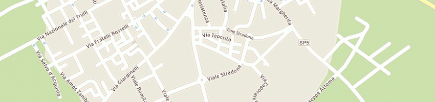 Mappa della impresa carabinieri a FASANO