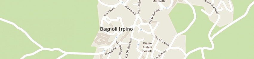 Mappa della impresa pizza rossana a BAGNOLI IRPINO