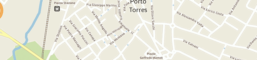 Mappa della impresa pasticceria carruccio snc di acarruccio e c a PORTO TORRES