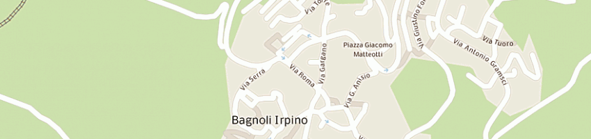 Mappa della impresa banca della campania spa a BAGNOLI IRPINO