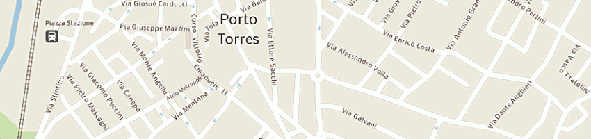 Mappa della impresa nuova ref srl a PORTO TORRES