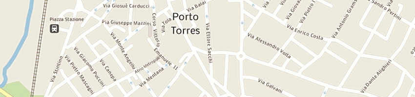 Mappa della impresa new photo di paletti daniela a PORTO TORRES