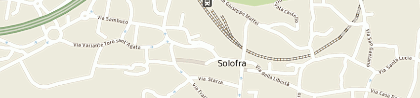 Mappa della impresa elettronica sama di salvatore maffei a SOLOFRA