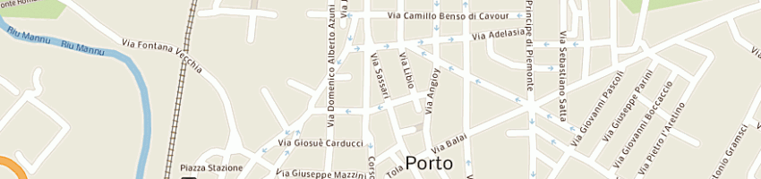 Mappa della impresa gino giuseppina a PORTO TORRES