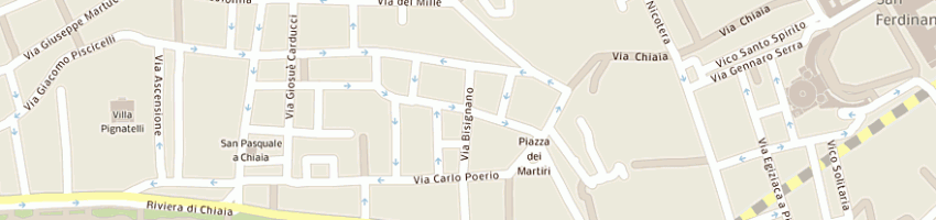 Mappa della impresa spazio c di caruso marcella 6 csas a NAPOLI