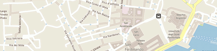 Mappa della impresa memoli carlo a NAPOLI