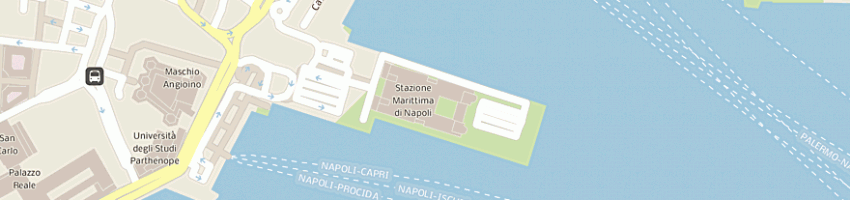 Mappa della impresa terminal napoli spa a NAPOLI