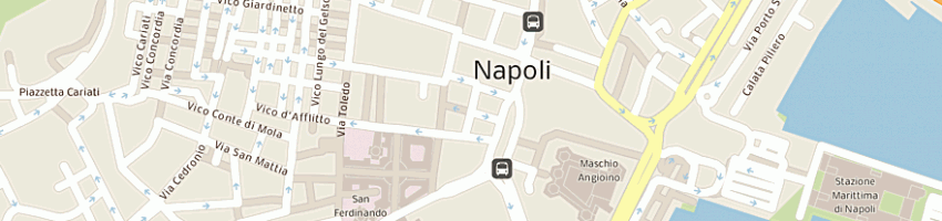 Mappa della impresa amato antonio a NAPOLI
