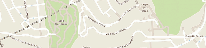 Mappa della impresa vip center a NAPOLI