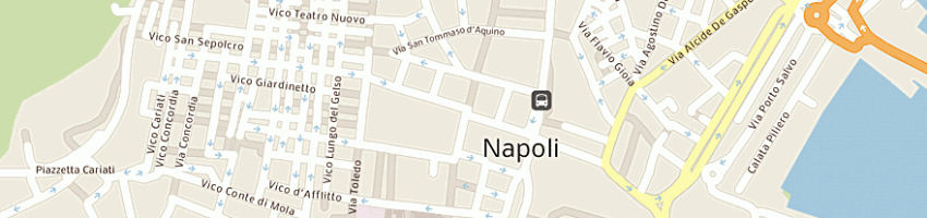 Mappa della impresa iacuelli renato a NAPOLI