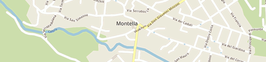 Mappa della impresa comune di montella a MONTELLA