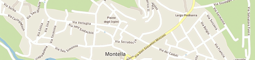 Mappa della impresa banca della campania spa a MONTELLA