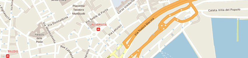 Mappa della impresa federazione italiana lavoratori portuali a NAPOLI