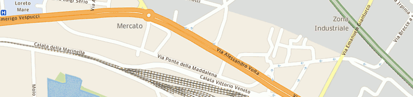 Mappa della impresa bar lama a NAPOLI