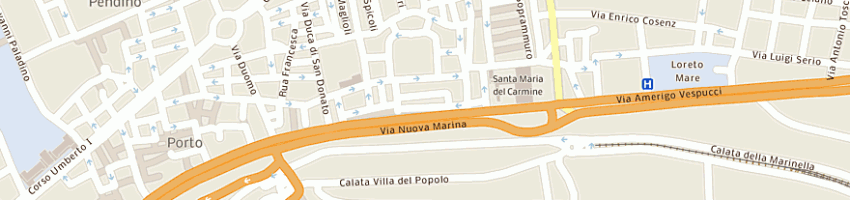 Mappa della impresa new alfa sas a NAPOLI