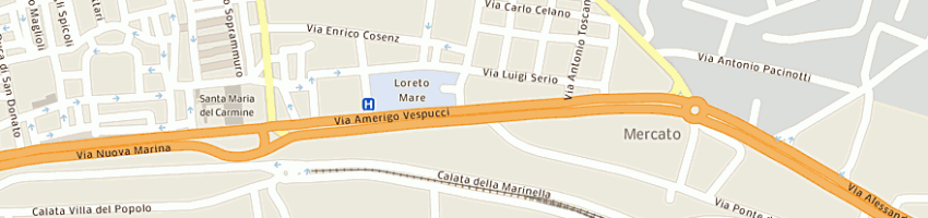 Mappa della impresa centro della voce a NAPOLI