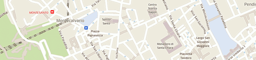 Mappa della impresa ortopedia laino srl a NAPOLI