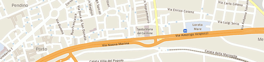 Mappa della impresa amirante francesca a NAPOLI