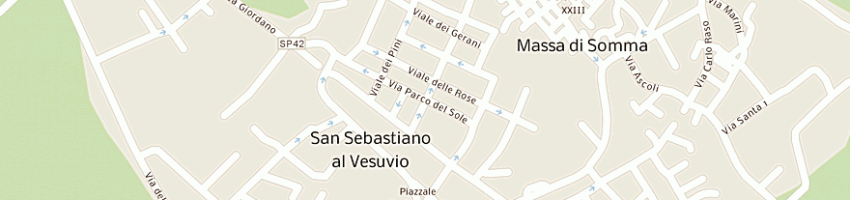 Mappa della impresa umberto coiffeur a SAN SEBASTIANO AL VESUVIO
