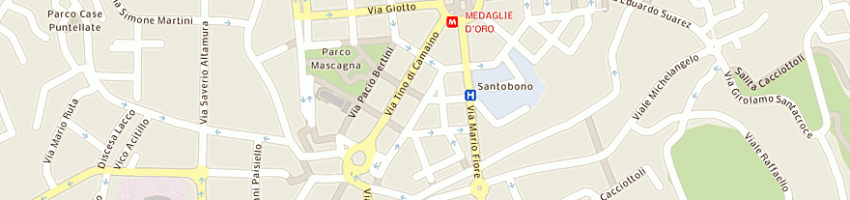 Mappa della impresa de vivo carlo a NAPOLI