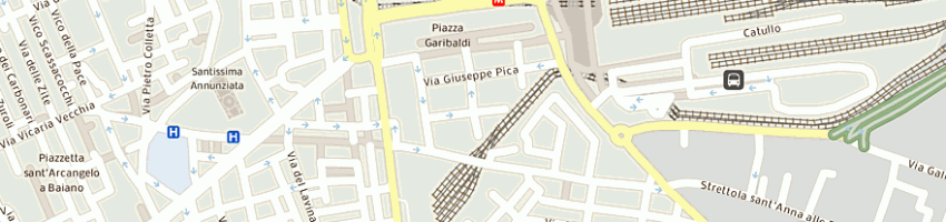 Mappa della impresa blue bay srl a NAPOLI