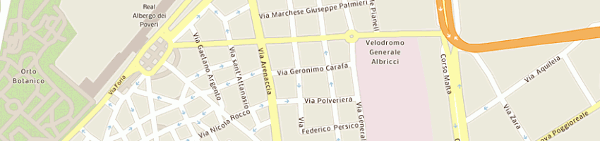 Mappa della impresa beauty service sas di federico palamara e c a NAPOLI