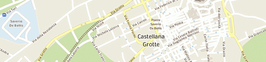 Mappa della impresa bar timeless di sonnante donato a CASTELLANA GROTTE