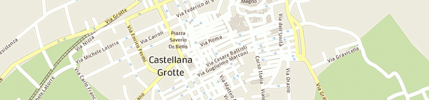 Mappa della impresa mancini michele a CASTELLANA GROTTE