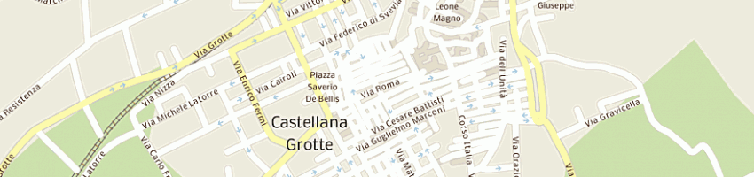 Mappa della impresa griffes sas di biasi vito a CASTELLANA GROTTE