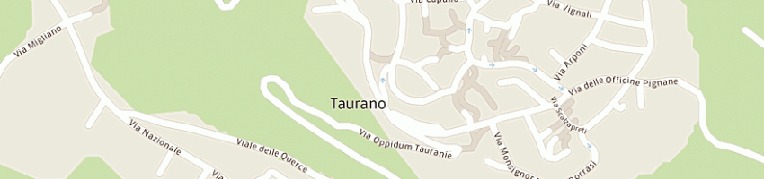 Mappa della impresa comune a TAURANO