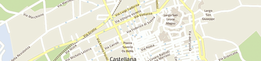 Mappa della impresa marta a CASTELLANA GROTTE