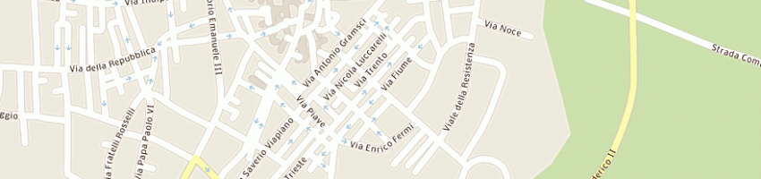 Mappa della impresa centro market 2 srl a CASSANO DELLE MURGE