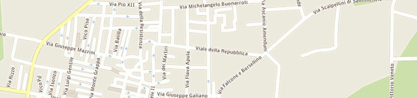 Mappa della impresa phone line sasdi de giambattista ae c a BARI