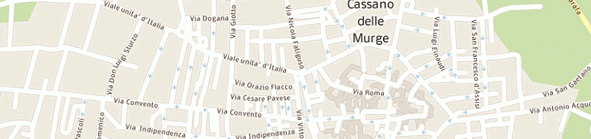 Mappa della impresa smaldino michele a CASSANO DELLE MURGE