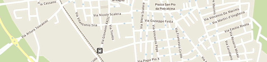 Mappa della impresa orfanotrofio di ss di costantinopoli a ACQUAVIVA DELLE FONTI