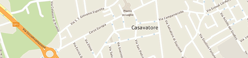Mappa della impresa de luca domenico a CASAVATORE