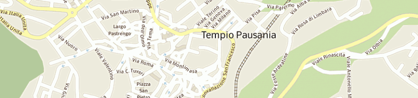 Mappa della impresa casa sacra famiglia a TEMPIO PAUSANIA