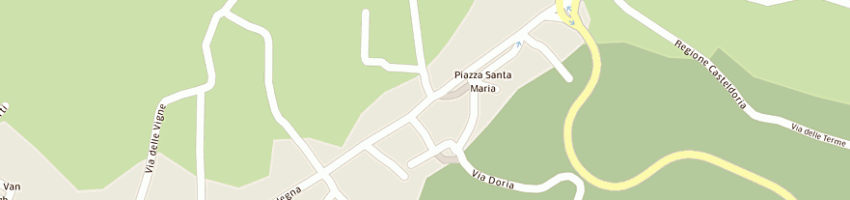 Mappa della impresa oggiano manuela a SANTA MARIA COGHINAS