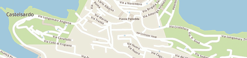 Mappa della impresa cimino massimo giuseppe a CASTELSARDO