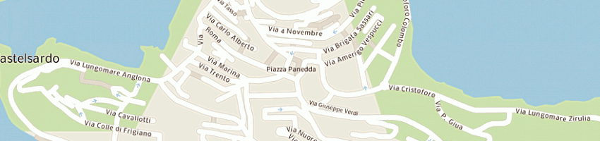 Mappa della impresa sini margherita a CASTELSARDO