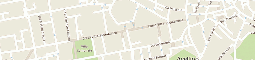 Mappa della impresa bar mambo caffe' a AVELLINO