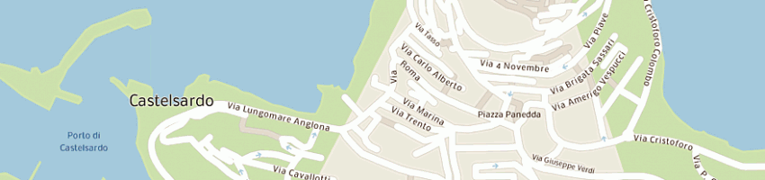 Mappa della impresa castelpesca srl a CASTELSARDO