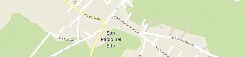 Mappa della impresa impresa pompe funebri di santaniello michele a SAN PAOLO BEL SITO