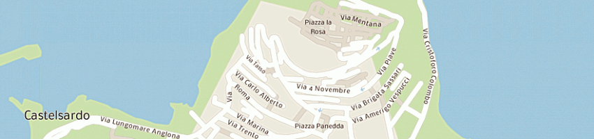 Mappa della impresa piana giuseppe a CASTELSARDO