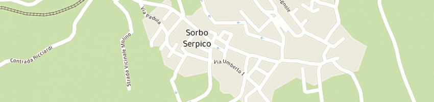 Mappa della impresa municipio a SORBO SERPICO