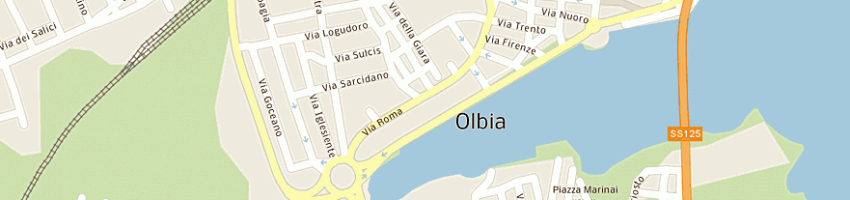 Mappa della impresa la nuova sardegna a OLBIA